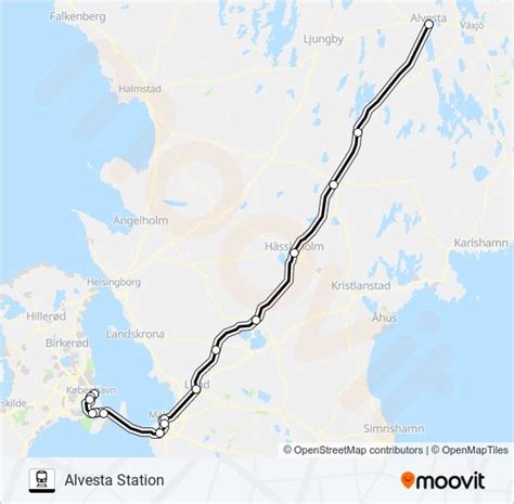 alvesta malmö|Tåg från Malmö till Alvesta från 126kr med Öresundståg